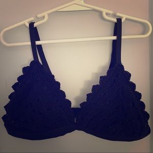 Xhilaration Crochet Bikini Top